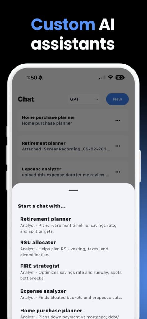 Custom AI assistants